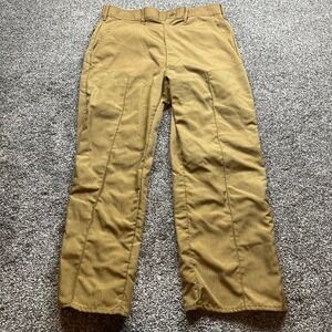 Bob Allen Shooting Pants Mens 34x29 Khaki Field Hunting Outdoor Workwear